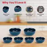 Kuber Industries 12 Pcs Ceramic Dinner Set | Bowl Plates Serving Spoon | Dishwasher & Microwave Safe | Kitechen Crockery Set for Dining & Gifting | Lead Cadium Bone-Ash free | Green